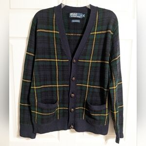 Vintage Polo by Ralph Lauren Women's Lamb's Wool Cardigan Sweater